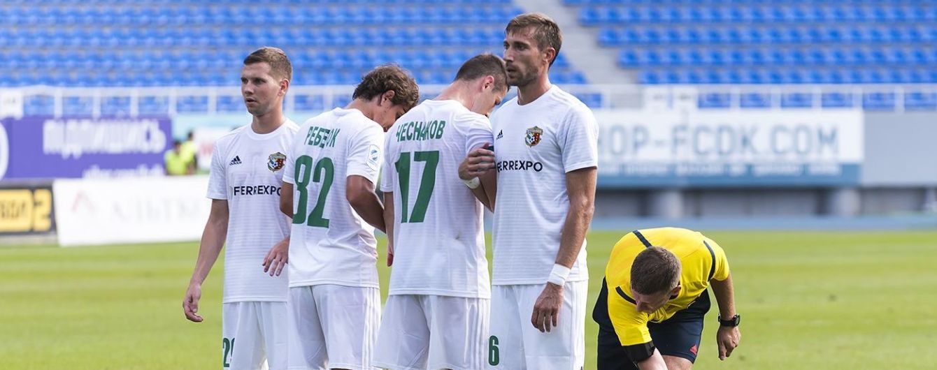 "Ворскла" вдевятером сумела удержать ничью с "Десной"