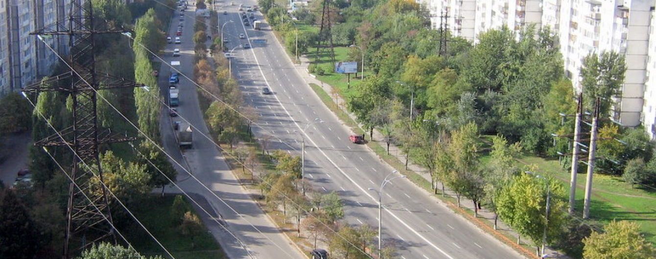 У Києві на п'ять днів перекриють рух проспектом Правди
