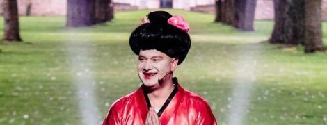 Прем'єра "Ліги сміху": Полякова стане британською королевою, а Кошовий – гейшею