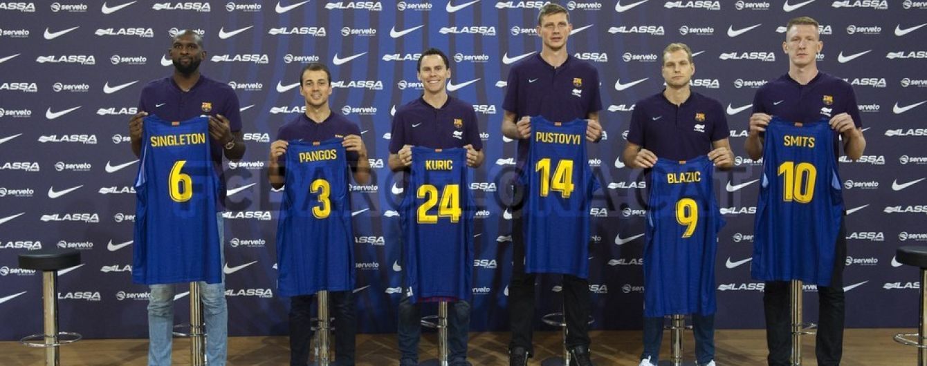 "Барселона" офіційно представила українця
