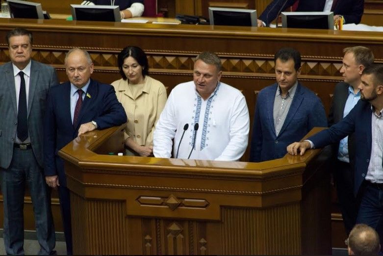 Нардеп Олександр Шевченко, укроп