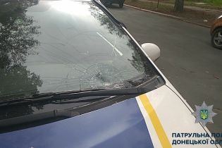 Патрульные Мариуполя сбили женщину на пешеходном переходе