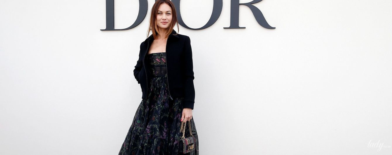 Вся в Dior: Ольга Куриленко на Неделе прет-а-порте в Париже