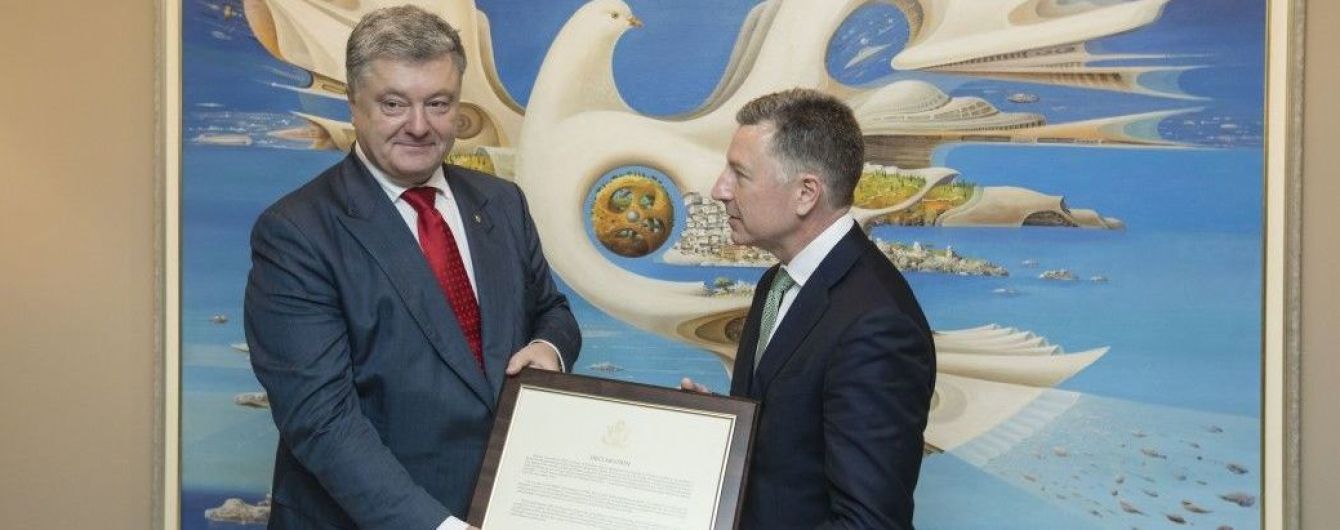 "Сполучені Штати ніколи не визнають незаконну анексію Криму". Порошенко провів зустріч з Волкером