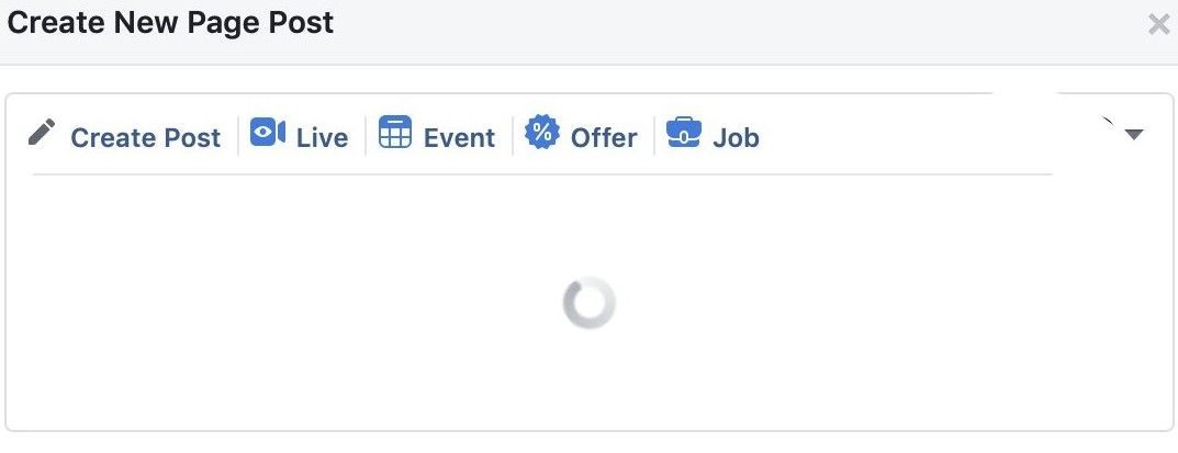 Facebook, несправність