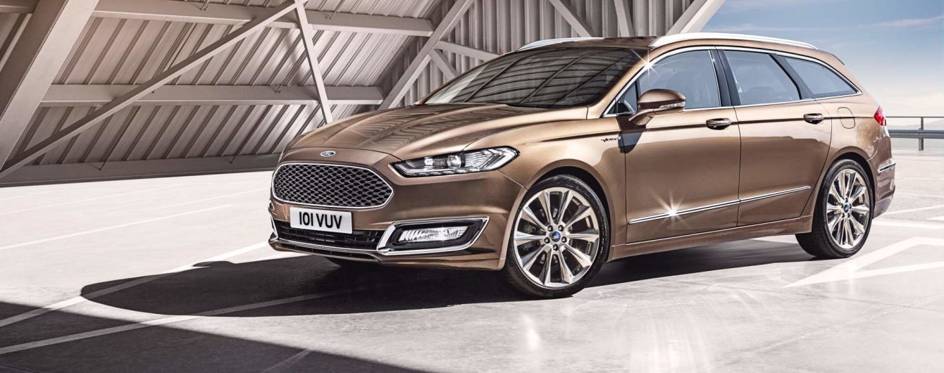 Обновленный Ford Mondeo покажется в кузове универсал с гибридным приводом
