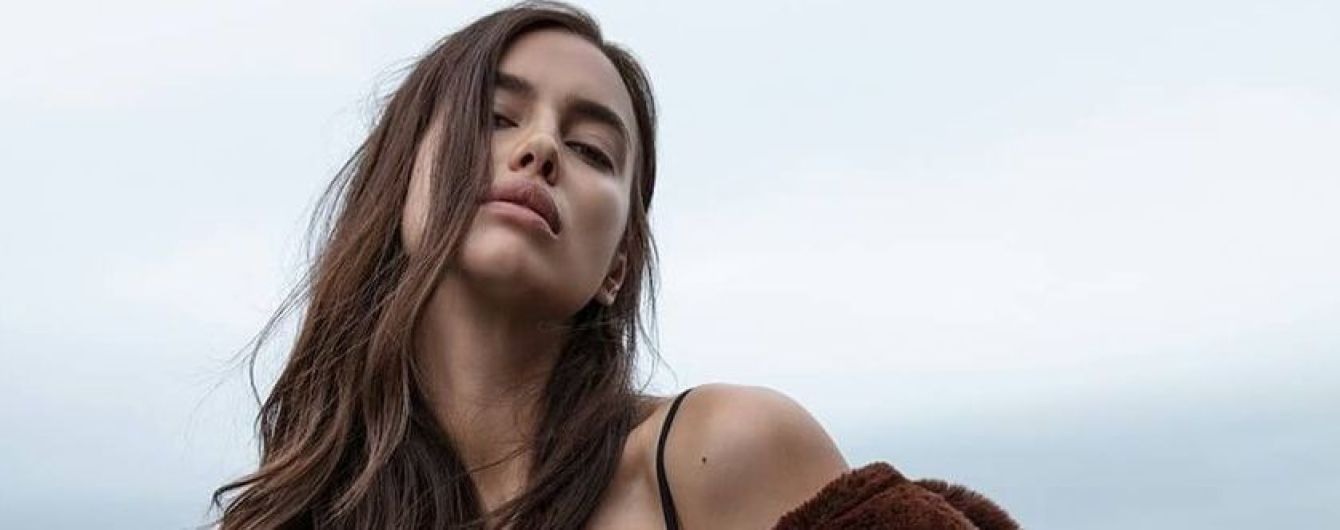 В стрингах, боди и шубах: Ирина Шейк в новой откровенной фотосессии