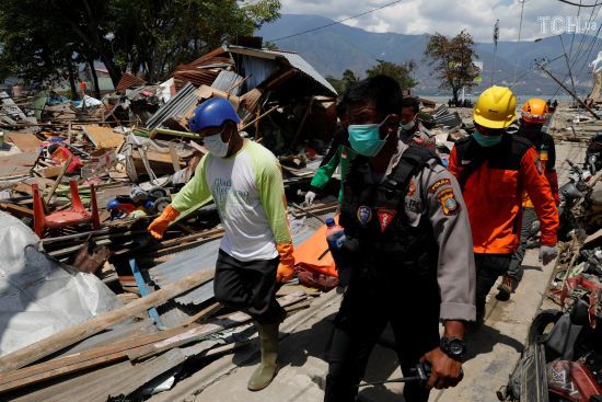 В Індонезії знову повідомили про збільшення кількості жертв землетрусу
