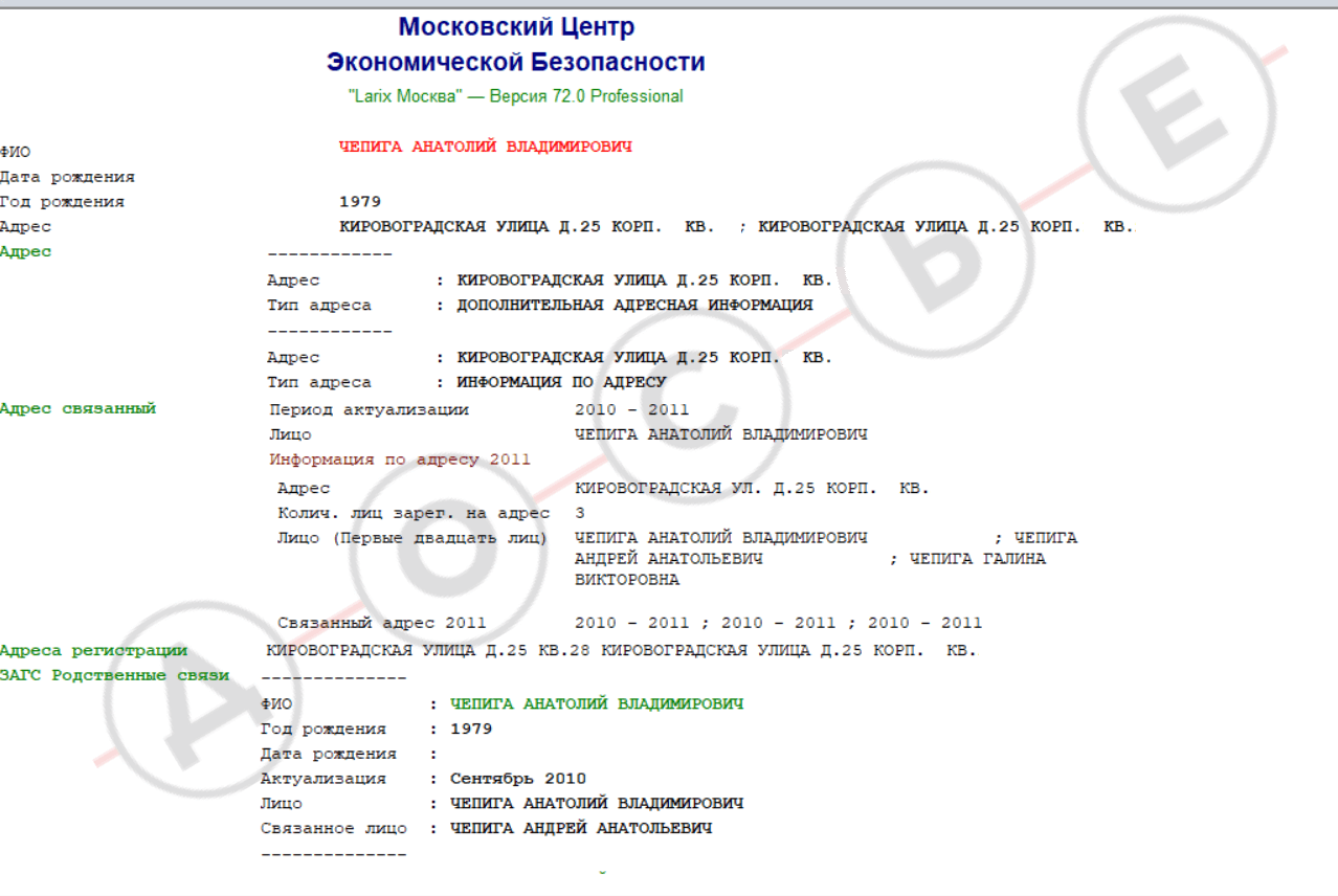 Чепіга, общага