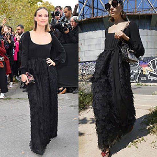 Кто лучше смотрится в платье Valentino resort 2019?