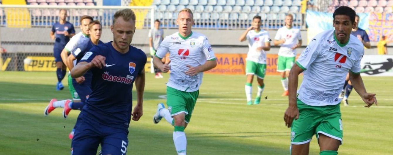 Видовищний удар зі штрафного не допоміг "Карпатам" здолати "Маріуполь"