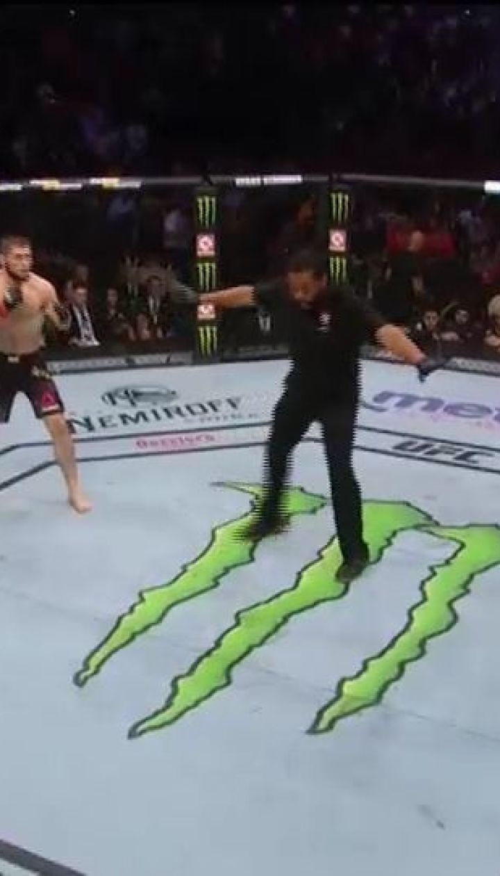 UFC. Хабиб Нурмагомедов - Конор Макгрегор. Видео боя