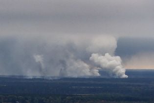 Локализовано 35% пожара на военных складах возле Ични - Генштаб