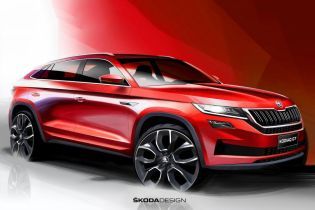 Skoda готується до випуску емоційного купеподібного кросовера