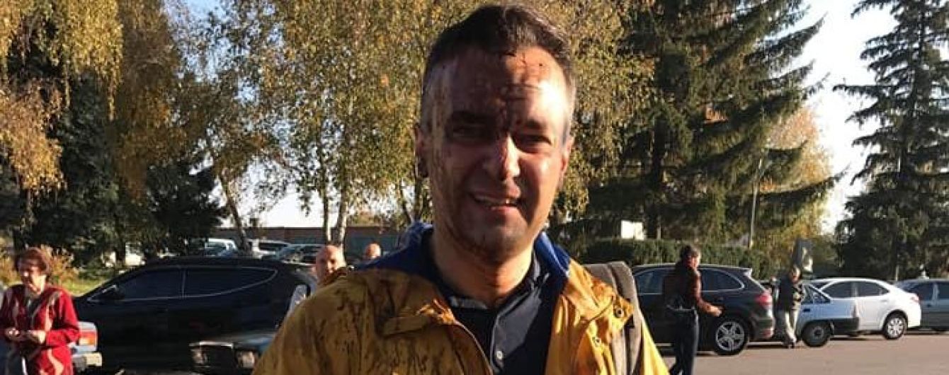 В Полтавской области журналиста Гнапа облили фекалиями