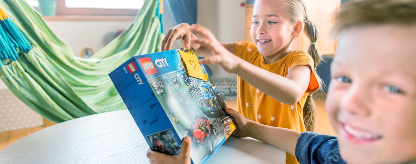 Ваші діти варті найкращого, а гра із наборами LEGO® – безпечна та приносить максимум задоволення