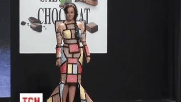 У рамках паризького тижня високої моди дизайнери презентували одяг із шоколаду