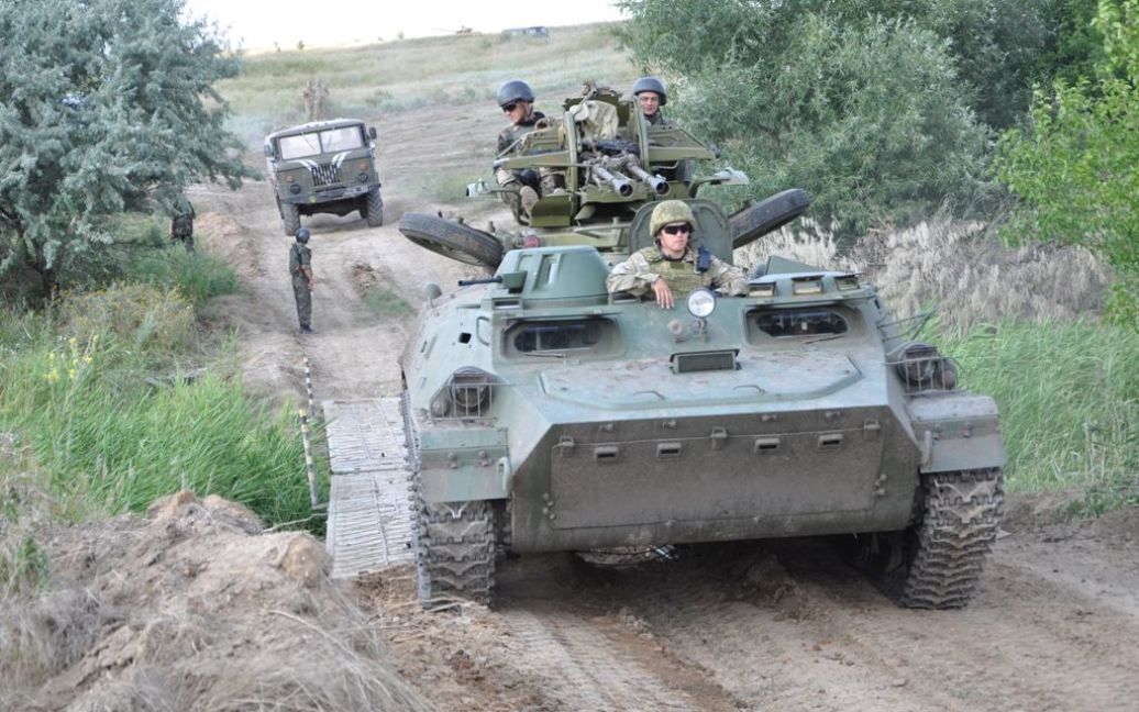 В Минообороны показали фото учений пехотинцев / © Минобороны Украины