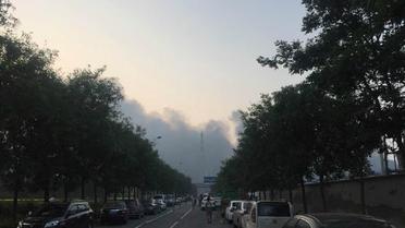 Наслідки вибуху у 500 метрах від епіцентру. / © twitter.com/shanghaiist