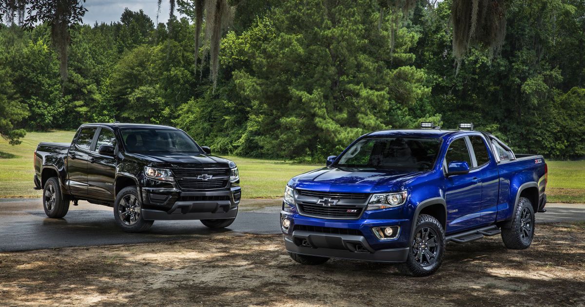 Chevrolet выводит на рынок две спецверсии пикапа Colorado