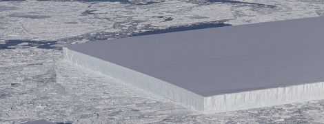 Прибульці чи фотошоп: NASA викликало бурхливу реакцію в Мережі, показавши загадково рівний айсберг