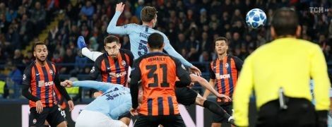 "Шахтар" без шансів поступився "Манчестер Сіті" в Лізі чемпіонів