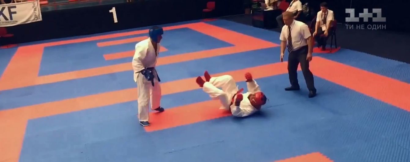 Односельці відправили 23-річного сторожа на чемпіонат Європи з карате, де він здобув золоту медаль