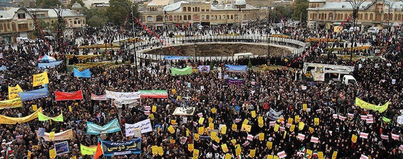 В Ірані відбулися мільйонні протести через американські санкції