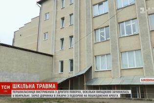 На Буковині першокласниця "вийшла" з туалету на другому поверсі через вікно