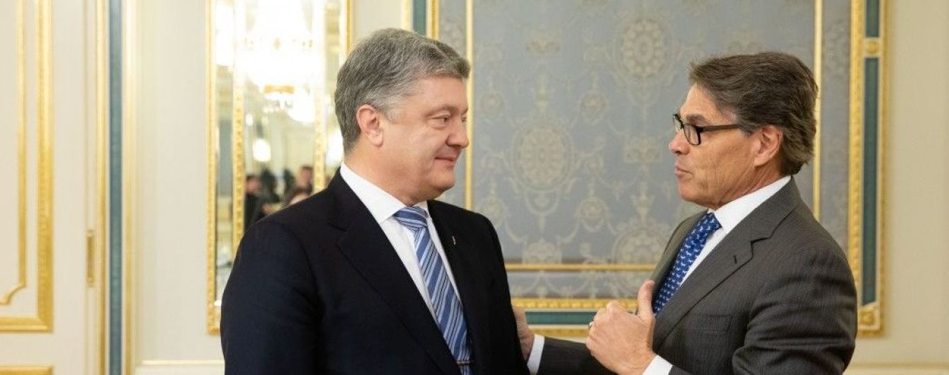 Встреча Порошенко с министром энергетики США обсудили поставки американского сжиженного газа