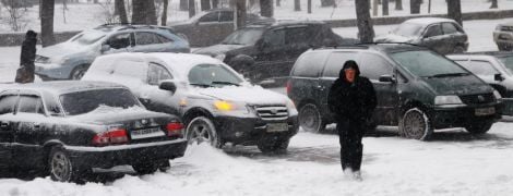 Куди краще не їхати у день першого снігопаду в Києві. Мапа