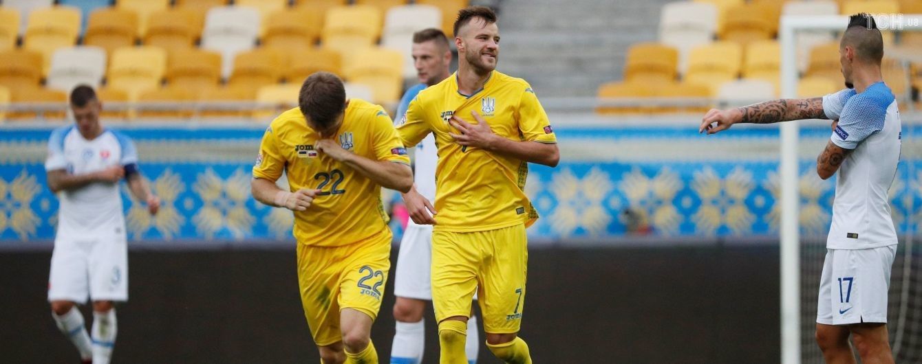 Словаччина - Україна - 4:1. Онлайн-трансляція матчу Ліги націй