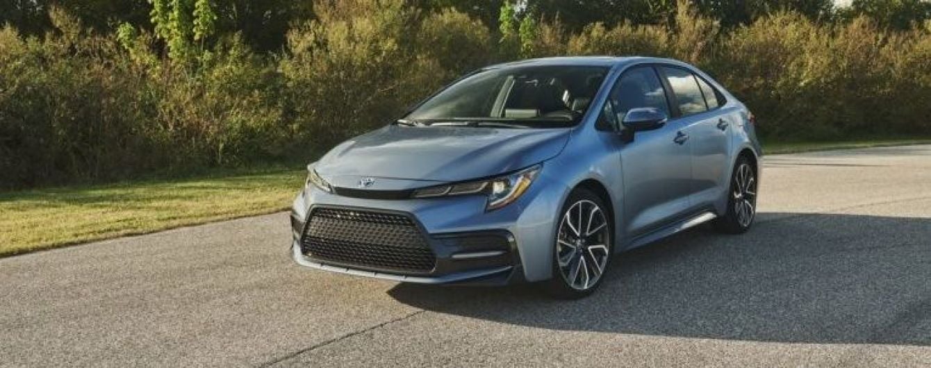 Появилась заряженная Toyota Corolla нового поколения