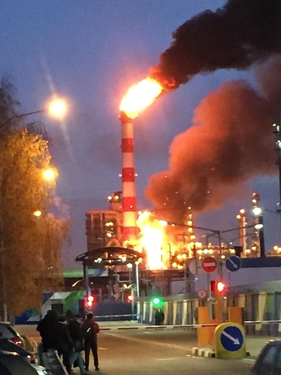 пожежа, Москва