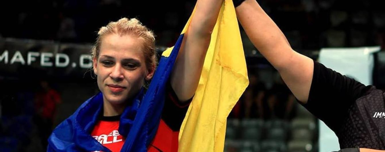 Украина впервые в истории сумела выиграть "золото" на чемпионате мира по смешанным единоборствам