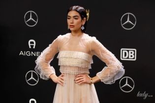В прозрачном макси и пестром мини: два образа Дуа Липы на церемонии Bambi Awards – 2018
