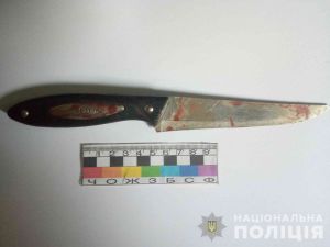 У Запоріжжі жінка вдарила себе ножем у живіт