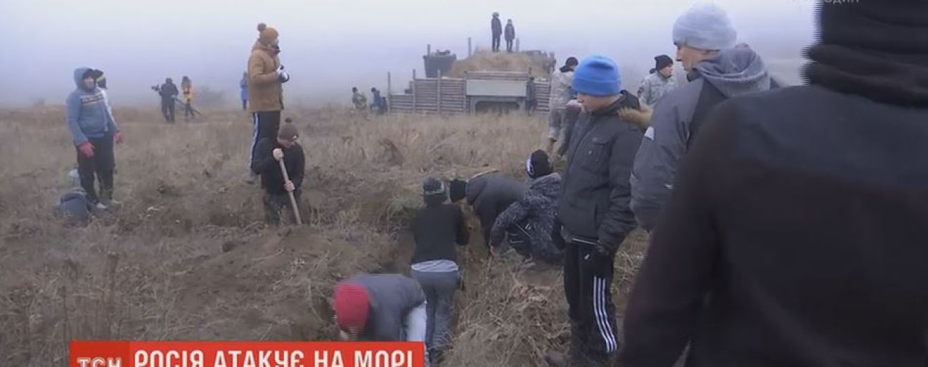 Під Маріуполем почалося укріплення другої лінії оборони для протидії висадці російського десанту