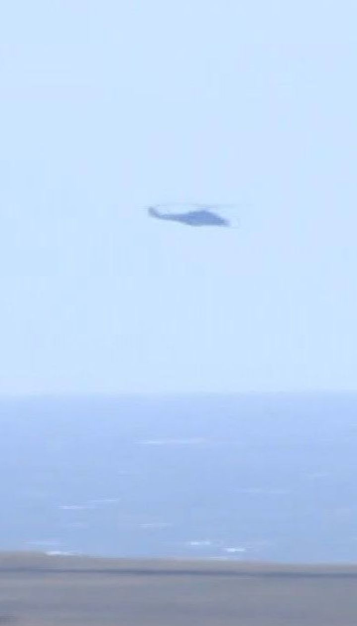 Морской десант и атака с неба: вблизи Мариуполя проходят военные учения