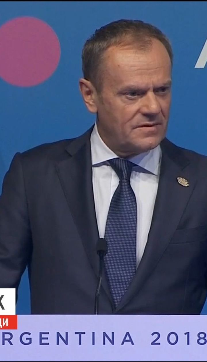 Дональд Туск заявил, что Евросоюз продлит санкции против России в декабре