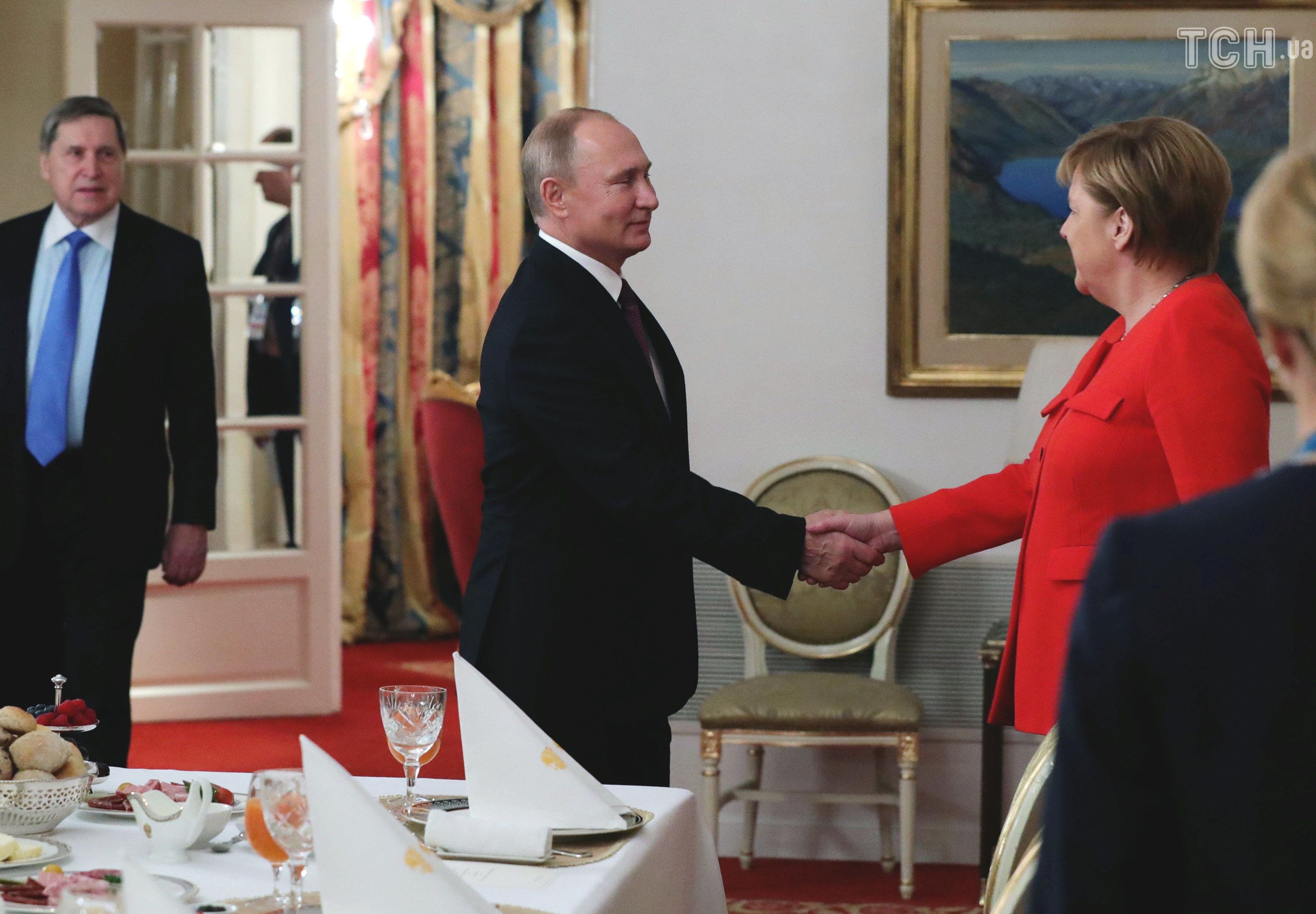 Меркель і Путін, саміт G20