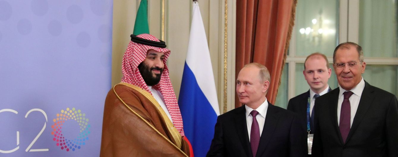 Саудовский принц Мухаммед встретился с Путиным во время саммита G20
