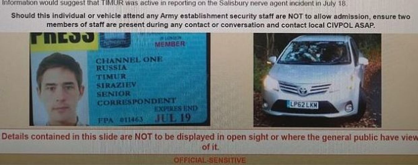 Британських армійців попередили про спроби російських журналістів шпигувати за військовою базою