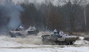 Украинские военные провели масштабные учения на Черниговщине