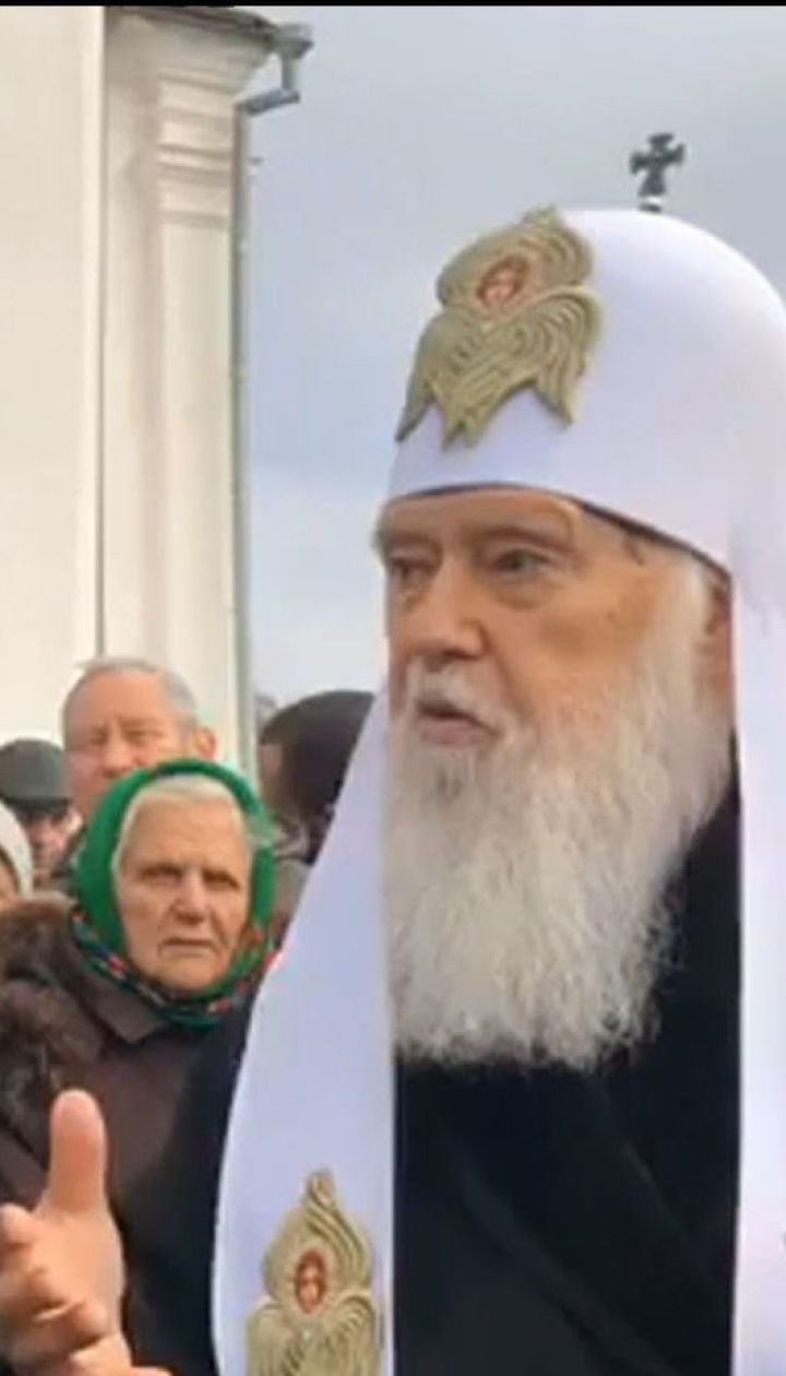 За 5 днів до Об’єднавчого Собору патріарх Філарет заявив про власну незгоду з Константинополем