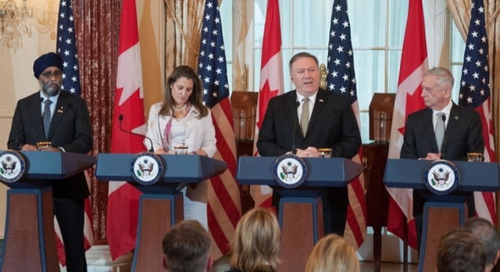 Міністри оборони і МЗС США та Канади засудили російську агресію в Азовському морі