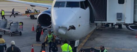 У Мексиці дрон пробив дірку в пасажирському літаку, який йшов на посадку