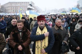 Тисячі людей прийшли на Софійську площу, аби підтримати створення Помісної церкви в Україні