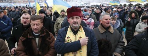 Тисячі людей прийшли на Софійську площу, аби підтримати створення Помісної церкви в Україні