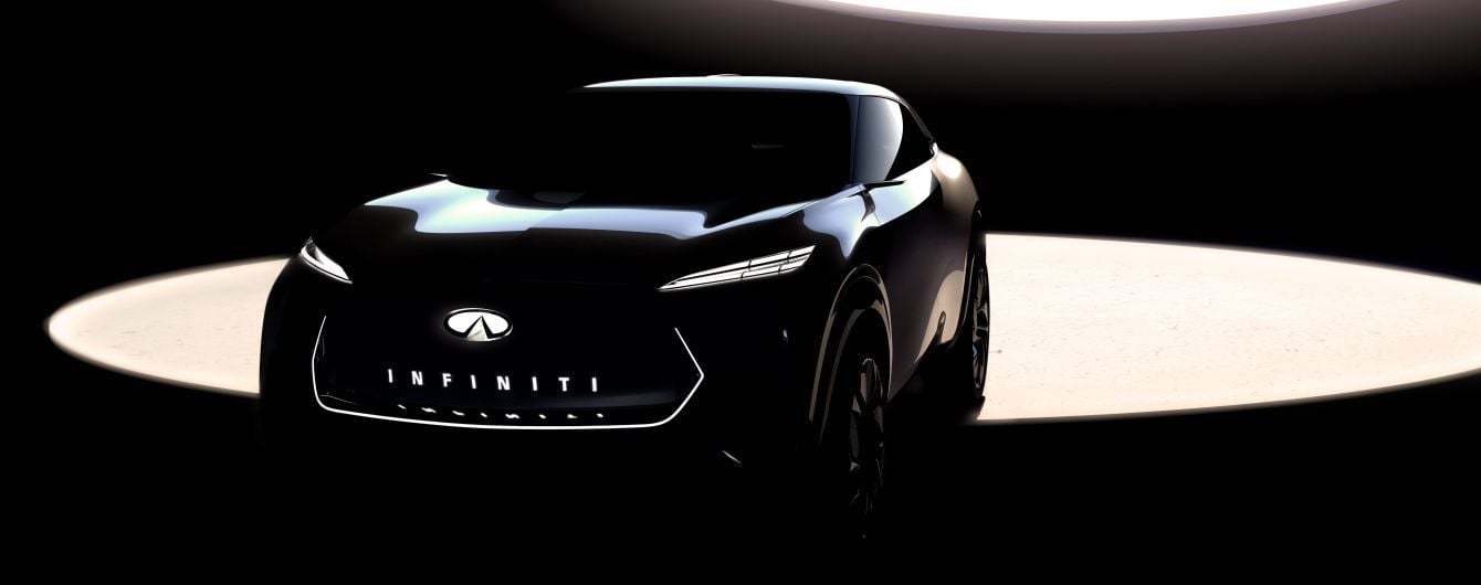 Компанія Infiniti представила тизер електричного кросовера